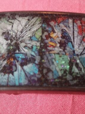 Abstract Iridescent Fairy Belt Buckle - Multicolor
